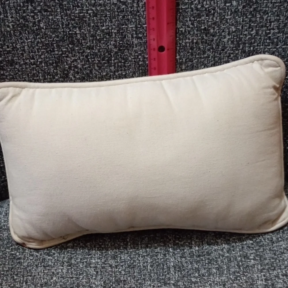 Vintage “Secret Pal” Embroidered Mini Pillow | Cottagecore Friendship Decor